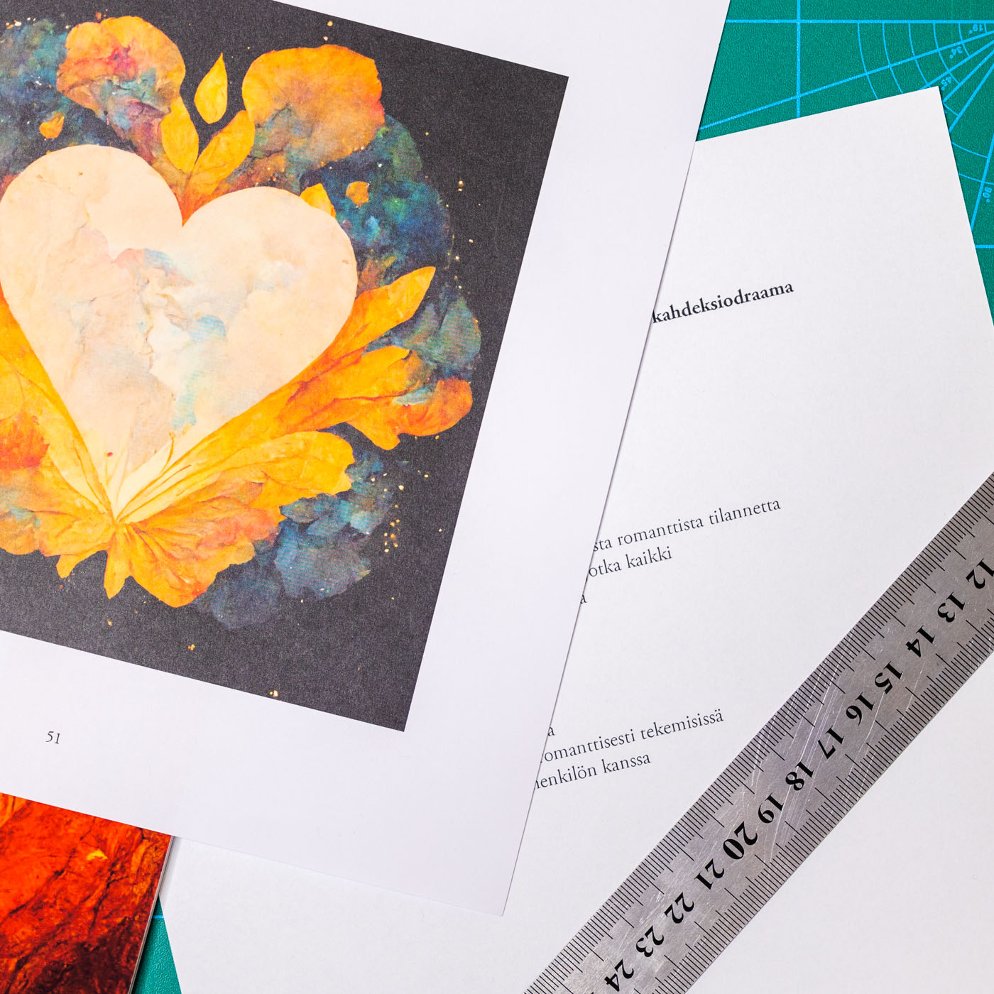 Aum Golly 2 illustration flat layout